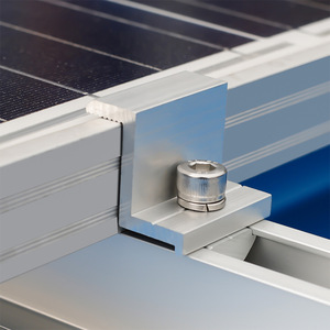 Chuangneng Solar Photovoltaic Clamping <b>Block</b> 30mm Aluminum Alloy 6005-T5 For Color Steel Tile <b>Mounting</b> System - Product Image 2