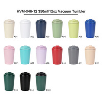 Nouvelle tasse à café isotherme à double paroi de 350 ml en acier inoxydable 304, portable pour voiture, conception à boire directement, modèle 2026 transfrontalier