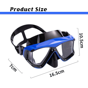Maschera subacquea subacquea a basso volume per la pesca subacquea in Silicone subacqueo occhiali per immersioni subacquee maschera per immersioni - Product Image 2