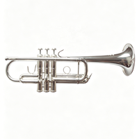 High Grade Silver Plated Classic Structure Trumpet Wholesale Professional Musical Instrument OEM