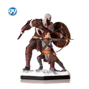 GY Figuras de 20cm game God of War Kratos action figure 1/10 PVC model toy for gifts