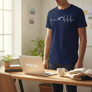 T-Shirt Promozionale Unisex per Adulti con Collo Rotondo e Manica Corta, Stampa Serigrafica - Product Image 2