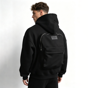 Sudadera con Capucha y Mochila 3D de Diseño Versátil para Hombre, Estilo Americano, Marca de <span class=keywords><strong>Moda</strong></span>, Primavera, para Parejas y Grupos Pequeños, con Efecto Teñido - Product Image 1