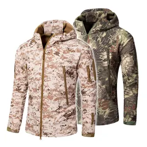 Ropa de caza personalizada, chaquetas de hombre, pantalones de caza de camuflaje, ropa de caza de camuflaje de secado rápido que absorbe la humedad