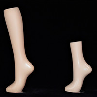 Vente en gros Mannequin d'exposition noir à chaussettes et jambes longues Mannequin femme taille modèle blanc pour chaussures