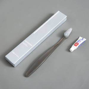 Kit <span class=keywords><strong>de</strong></span> toilette pour salle <span class=keywords><strong>de</strong></span> bain d'hôtel Brosse à dents 3G Pâte à dents au <span class=keywords><strong>bicarbonate</strong></span> <span class=keywords><strong>de</strong></span> <span class=keywords><strong>soude</strong></span> 6G Crème à raser Ensemble d'agrément pour hôtel - Product Image 3