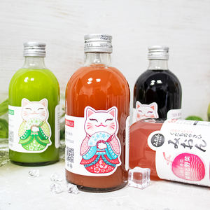 Sannen Kore İçeceği 300ml*12 Şişe Renkli Meyve ve Sebze Suyu Az Yağlı Püre Cam %100 Saf Toptan - Product Image 6