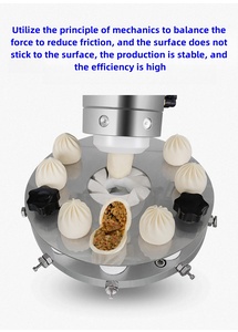 Machine automatique de petit bureau commercial de ménage à la vapeur Bun Baozi Machines de fabrication de produits céréaliers - Product Image 3