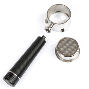 Barista Tools <span class=keywords><strong>Accessoires</strong></span> de café expresso 51mm en acier inoxydable <span class=keywords><strong>Delonghi</strong></span> Porte-filtre à café sans fond Tête nue - Product Image 6