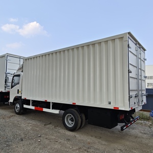 Nouveau petit camion Sinotruk Howo Van Cargo Truck 4x2 4x4 10 tonnes <span class=keywords><strong>BoxTruck</strong></span> - Product Image 4