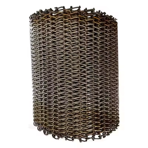 Cinturón de tejido equilibrado de acero inoxidable al carbono, cinta transportadora de alambre de rejilla en espiral, máquina para hornear o secar alimentos - Product Image 5