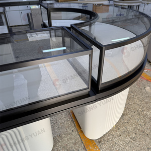 <span class=keywords><strong>2025</strong></span> thiết kế mới phong cách Pháp cửa hàng đồ trang sức tủ trưng bày với ánh sáng LED Tùy chỉnh chuyên nghiệp kính trang sức <span class=keywords><strong>Showcase</strong></span> - Product Image 3