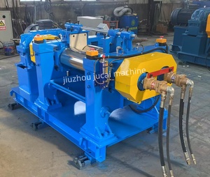 Độ chính xác cao Tự động mở loại hai cuộn cao su Silicone trộn Mixer Mill máy - Product Image 6