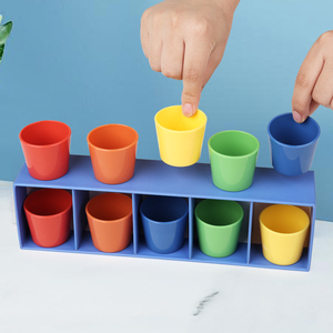 Jeu de devinettes classique en ABS, jeu de correspondance des couleurs, entraînement de la coordination œil-main, jeux de société interactifs, jouet sensoriel pour enfants CE CPC - Product Image 2