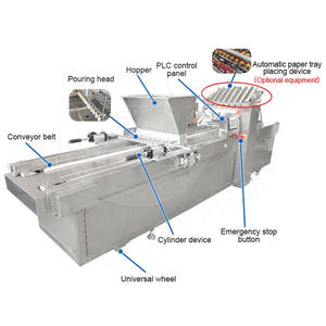 Orme เครื่องทำมัฟฟินขนาดเล็กกึ่งอัตโนมัติสำหรับสายการผลิตเค้กขนาดเล็กสำหรับทำอาหารสังขยาเชิงพาณิชย์ - Product Image 5