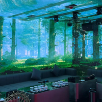 Sistema de Pantalla LED para KTV, Diseño Curvo Personalizado, Tamaño Ajustable, Control Interactivo, Color Completo HDR10, Garantía de 3 Años