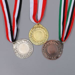 Custom Metal Zinc Alloy Wheat Sheaf Universal <b>Sports</b> Meeting Honor Professional Competition <b>Medal</b> - Product Image 4