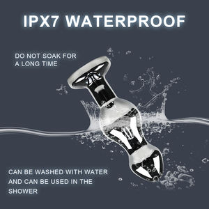 アナルプラグバイブレーターリモコン10モード振動バットプラグLEDカラーライトアナルプラグ大人の大人のおもちゃとゲーム - Product Image 4