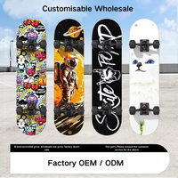 Patineta Profesional para Acrobacias, Apta para Principiantes, 7 Capas de Arce Canadiense, Doble Kick Cóncavo, Rodamientos ABEC 7, 15 Pulgadas, Doble Kicktail