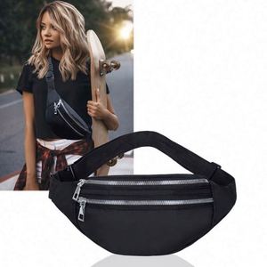 Bolso Bandolera de Diseño Multifuncional, Bolso de Cintura Impermeable de Tela Oxford, Riñonera Personalizada con Cierre de Cremallera Interior - Product Image 2