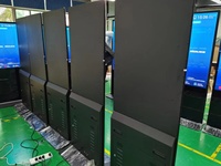 Pantalla Digital LCD de Señalización Publicitaria de 55 Pulgadas, con Soporte de Pie para Interiores, con Sistema Android, Modelo 2023