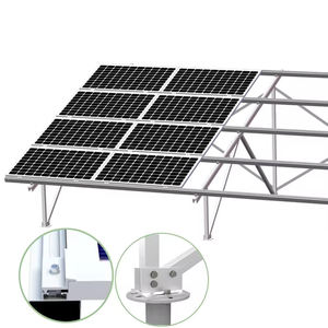 โรงงานขายส่งผลิตภัณฑ์ขายดี แผงโซลาร์เซลล์ ระบบติดตั้งบนพื้นดินแบบอะลูมิเนียมอัลลอยด์ยอดนิยม - Product Image 4