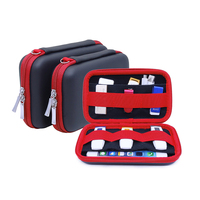 Sac de rangement en EVA pour disque dur mobile de 2.5 pouces, batterie externe, téléphone, disque U, protection en U et accessoires numériques pour écouteurs