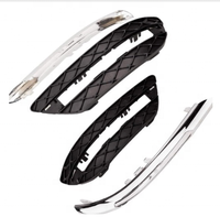 Grille de pare-chocs avant OEM 2048803224 2048803324 et barres lumineuses pour Mercedes W204 Classe C