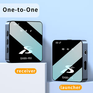 Nouveau SX85 2.4G professionnel Podcast église nouvelles diffusion Lavalier léger Microphone sans fil pour l'enseignement - Product Image 6