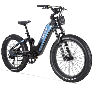 Entrepôt US EU UK <span class=keywords><strong>Trax</strong></span> Fat Tire 52V 20A Vélo électrique à suspension pneumatique Cadre en alliage d'aluminium Moteur sans balais Batterie au lithium Vélo électrique - Product Image 2