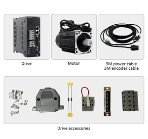 130ST-M15020 ชุดมอเตอร์ 3000w 3 เฟส 3KW 15N.M 2000rpm AC 220V มอเตอร์มิลล์ ชุดมอเตอร์สำหรับเครื่องจักร - Product Image 6