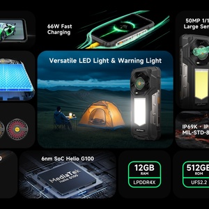 Smartphone robuste Ulefone Armor 33, 12+512 Go, Android 15, vision nocturne, 25500 mAh, G100, téléphone Android Ulefone - Product Image 5