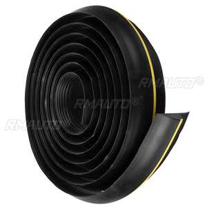 Bande de joint d'étanchéité en caoutchouc PVC spécial pour seuil de porte de garage, 1,5 m/2 m/3 m/5 m, étanche et anti-poussière - Product Image 5