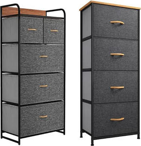 <span class=keywords><strong>Tour</strong></span> de <span class=keywords><strong>rangement</strong></span> pour vêtements en tissu <span class=keywords><strong>plastique</strong></span> durable à <span class=keywords><strong>4</strong></span> couches, design de style tiroir pour les chambres à coucher et les chambres d'enfants - Product Image 1