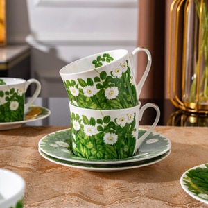 Wholesale Classic French Ceramic <b>Coffee</b> Cup <b>Gift</b> Set Eco-Friendly Portable for Wedding - Product Image 1