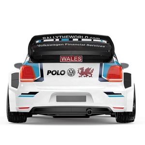 Coche de Carreras RC 4WD Polo R WRC a Escala 1:7, Modelo 7304, Chasis Metálico, <span class=keywords><strong>Motor</strong></span> sin Escobillas, Giroscopio G3, Luces LED, MJX Hyper Go - Product Image 4