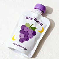 YAPAI 60ml 80ml 130ml 200ml Pochettes à bec verseur imprimées par gravure, recyclables, en BOPP/VMPET/PE, personnalisables, fabriquées en Chine pour boissons énergisantes