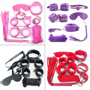 Kit de bondage BDSM en cuir PU, jouets sexuels pour couples, accessoires de fétichisme, dispositifs de contrainte pour esclaves - Product Image 1