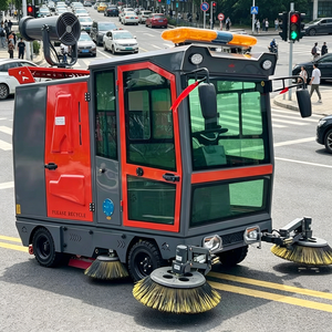 Balayeuse routière multifonctionnelle centralisée pour nettoyage humide et sec, avec <span class=keywords><strong>panneau</strong></span> intégré, pour le nettoyage des routes des sites touristiques - Product Image 6