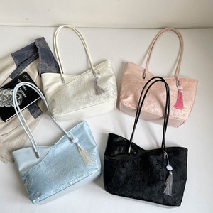 Bolsa Casual Retrô 2026, Nova Bolsa de Mão com Estampa de Leopardo, Grande Capacidade, Bolsa de Ombro Versátil para Mulheres em Poliéster - Product Image 4