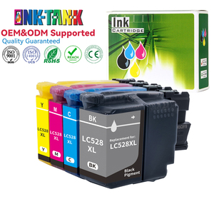 Cartouche <span class=keywords><strong>d</strong></span>'<span class=keywords><strong>encre</strong></span> compatible INK-TANK LC528XL LC528 LC507 LC537 pour imprimante <span class=keywords><strong>Brother</strong></span> MFC-J6975DW MFC-J5115DW MFC-J6977DW - Product Image 1