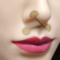 Bandes de modelage du nez auto-adhésives, élastiques et extensibles, patchs de correction du contour du nez pour les narines