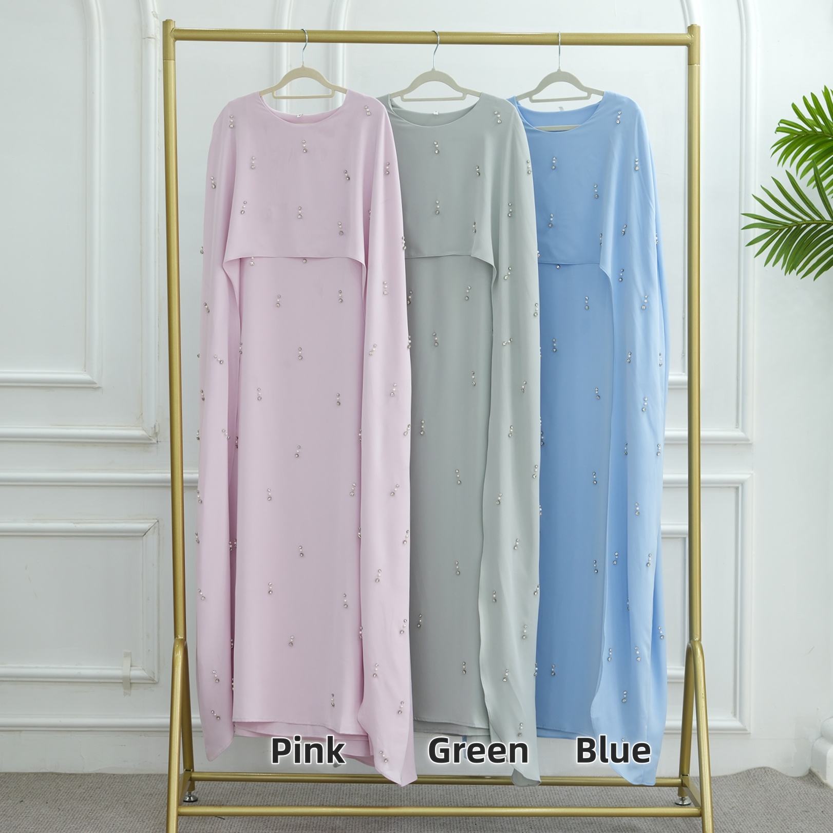 muslim full cover wedding dress