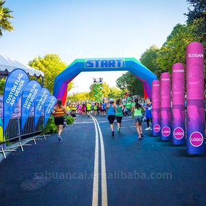 Открытый вход для мероприятия высокого качества печать ПВХ воздухонепроницаемая надувная АРКА оптовая цена надувные украшения для спортивных мероприятий - Product Image 4