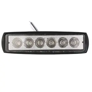 18W 6-bead auxiliary white lamp daytime running light off-road vehicle modified spotlight car LED work light