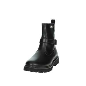 Botines bajos para niña Asso, negros con detalle de hebilla para uso diario - Product Image 6
