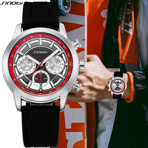 Reloj de Pulsera Deportivo Multifuncional para Hombre con Segundero Pequeño y Calendario, Reloj de Cuarzo - Product Image 1