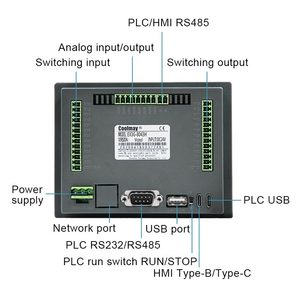 Nhà máy trực tiếp ODM ODM tự động hóa PLC tất cả-trong-một gốc warehousestock PLC lập trình điều khiển - Product Image 2