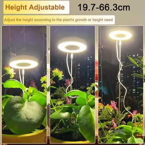 Lampe de <span class=keywords><strong>culture</strong></span> <span class=keywords><strong>LED</strong></span> pour plantes avec minuterie et variateur d'intensité, esthétique et pratique, pour <span class=keywords><strong>culture</strong></span> intérieure, plantation de fleurs, <span class=keywords><strong>culture</strong></span> de tissus - Product Image 5