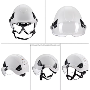 Casco DE SEGURIDAD WELTA PPE ANSI TIPO II CE EN397 y ANSI Z89.1 aprobado ABS HDPE con 6 puntos de suspensión para escalada en altura de trabajo - Product Image 5